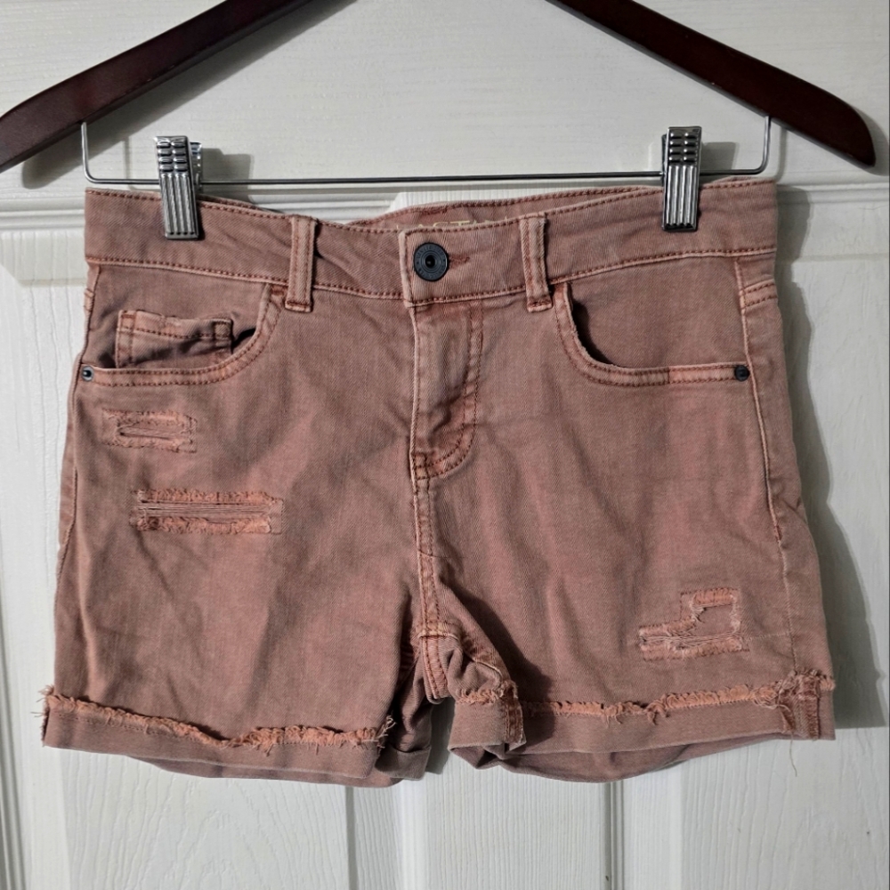 Vanilla Star Mid Rise Midi Shorts Sz 3
